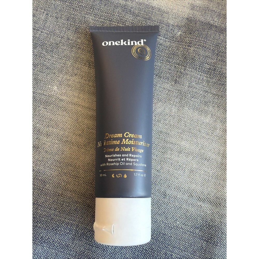 Onekind Dream Cream Nighttime Moisturizer 1.7 oz/50 ml New